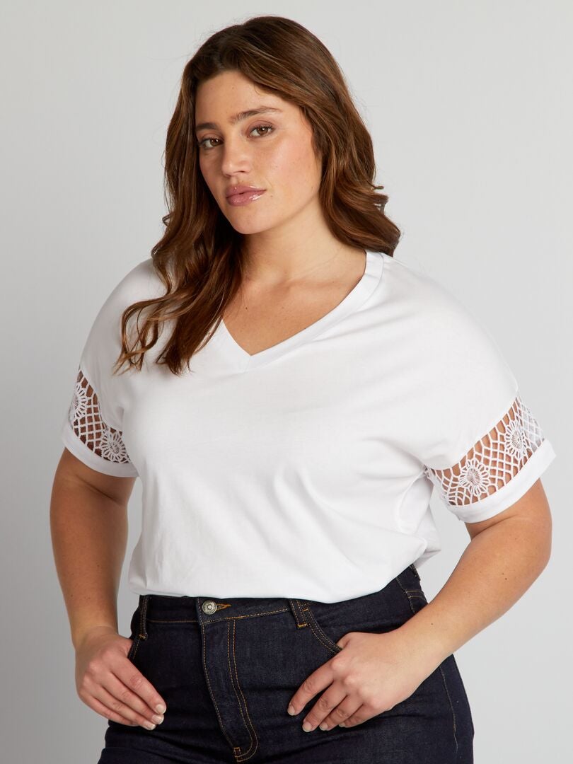 Kiabi tee best sale shirt grande taille