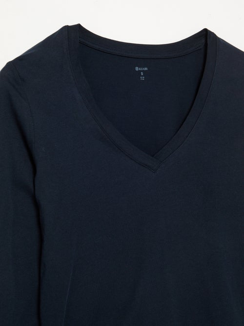 T-shirt col V - Kiabi T-shirt col V - Kiabi