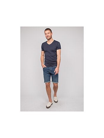 T shirt col V coton WORKO
