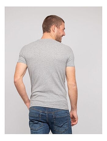 T shirt col V coton WORKO