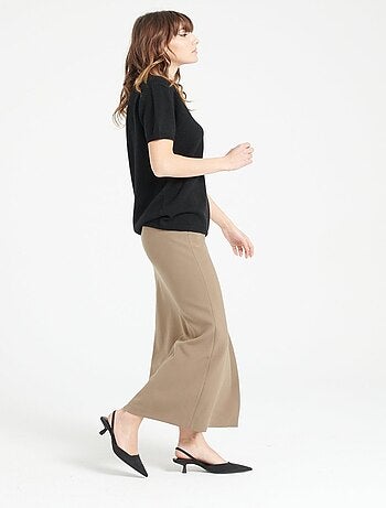 T-shirt col V femme 100% cachemire - LILLY 14