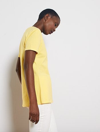 T-shirt col V - Kiabi