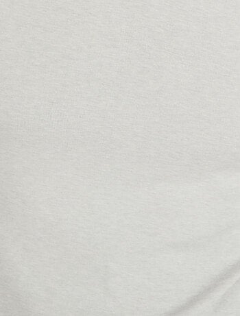 T-shirt col V manches courtes fine côte Thermolactyl Sensitive - Damart