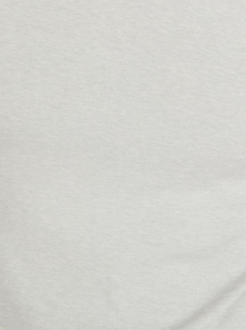 T-shirt col V manches courtes fine côte Thermolactyl Sensitive - Damart - Kiabi