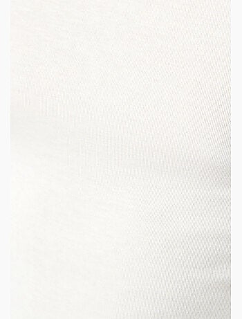 T-shirt col V manches courtes fine côte Thermolactyl Sensitive - Damart
