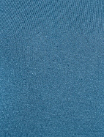 T-shirt col V manches longues fine côte Thermolactyl Sensitive - Damart