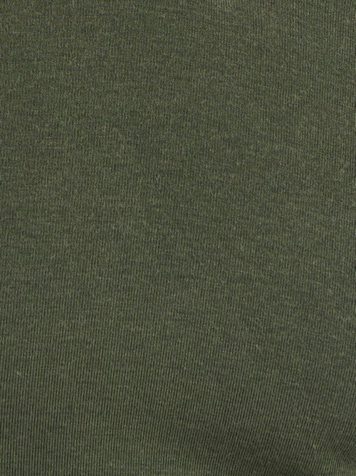 T-shirt col V manches longues fine côte Thermolactyl Sensitive thermique - Damart - Kiabi
