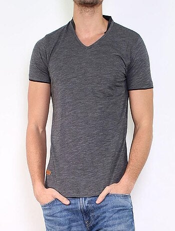T-shirt Col V