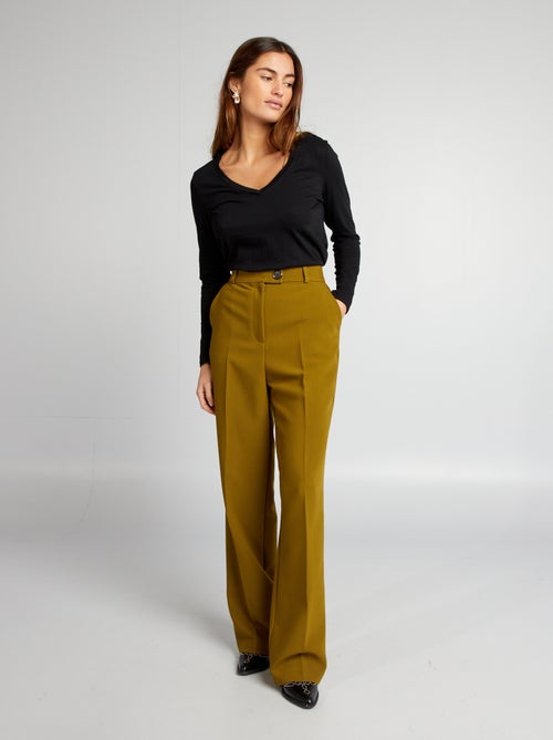 T-shirt col V - Kiabi