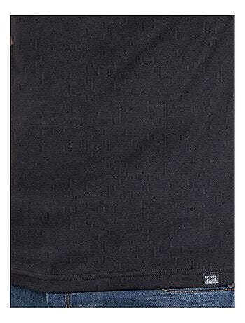 T-shirt col V pur coton organique WORD