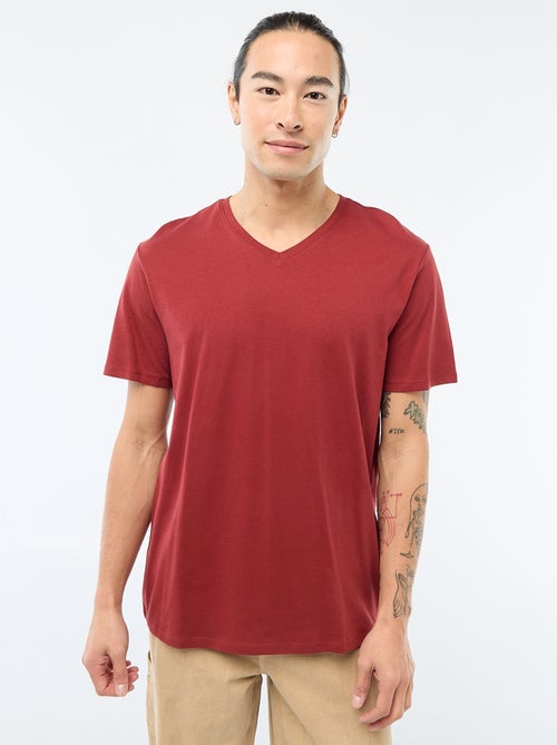 T-shirt col V - Kiabi T-shirt col V - Kiabi