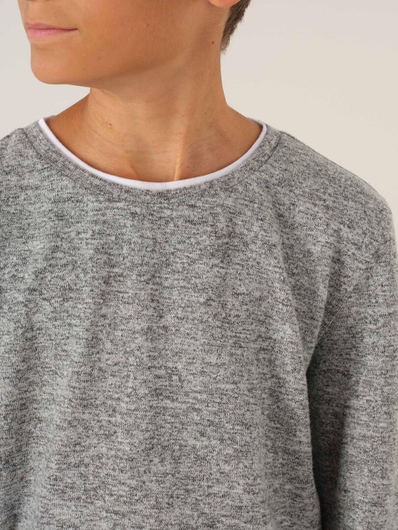 Tshirt Enfant (Gris Chiné) AWDIS