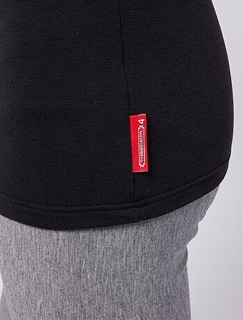 T-shirt col zippé Comfort Thermolactyl 4 homme - DamartSport