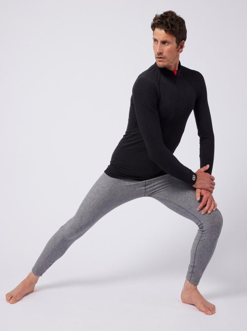 T-shirt col zippé Comfort Thermolactyl 4 homme - DamartSport - Kiabi