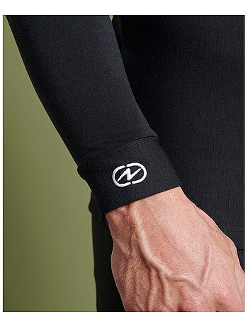 T-shirt col zippé Comfort Thermolactyl 5 homme - DamartSport