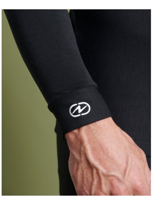 T-shirt col zippé Comfort Thermolactyl 5 homme - DamartSport - Kiabi