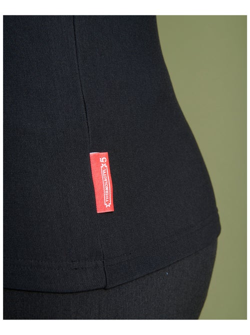 T-shirt col zippé Comfort Thermolactyl 5 homme - DamartSport - Kiabi