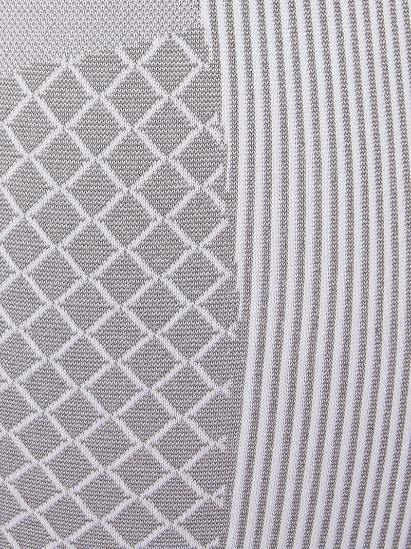 T-shirt col zippé Energy 3 Thermolactyl femme - DamartSport Gris - Kiabi