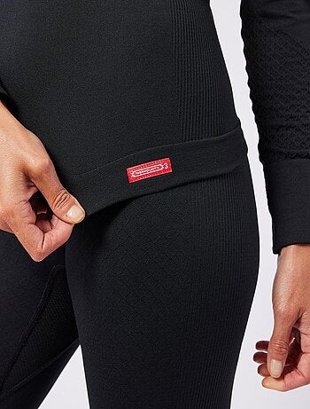 T-shirt col zippé Energy 3 Thermolactyl femme - DamartSport