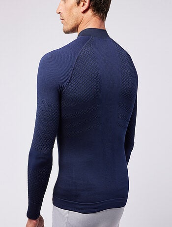T-shirt col zippé Energy 3 Thermolactyl homme - DamartSport