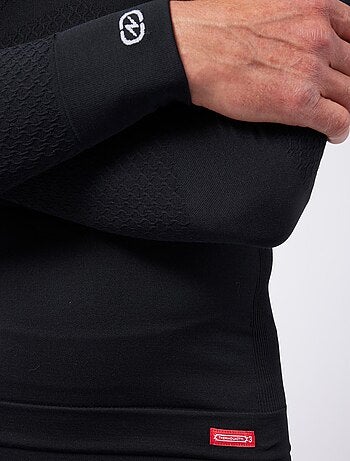 T-shirt col zippé Energy 3 Thermolactyl homme thermique - DamartSport
