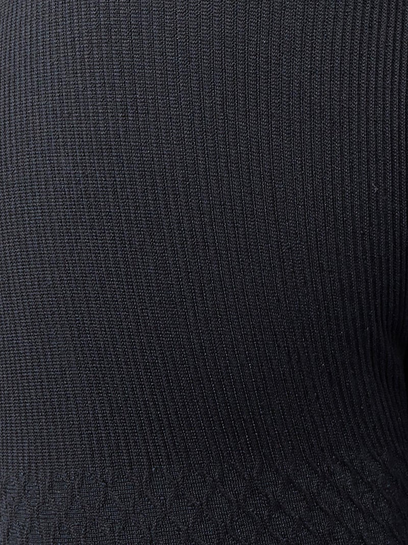 T-shirt col zippé Energy 3 Thermolactyl homme thermique - DamartSport Noir - Kiabi