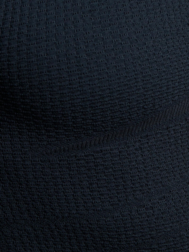 T-shirt col zippé Energy Thermolactyl 4 homme thermique - DamartSport Noir - Kiabi