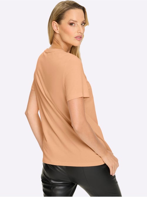 T-shirt Coloris Estivaux - Taille Standard - helline - Kiabi