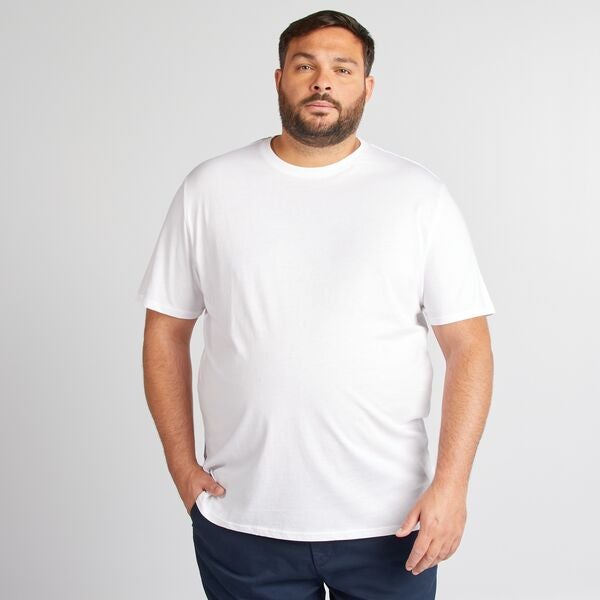homme t shirt blanc