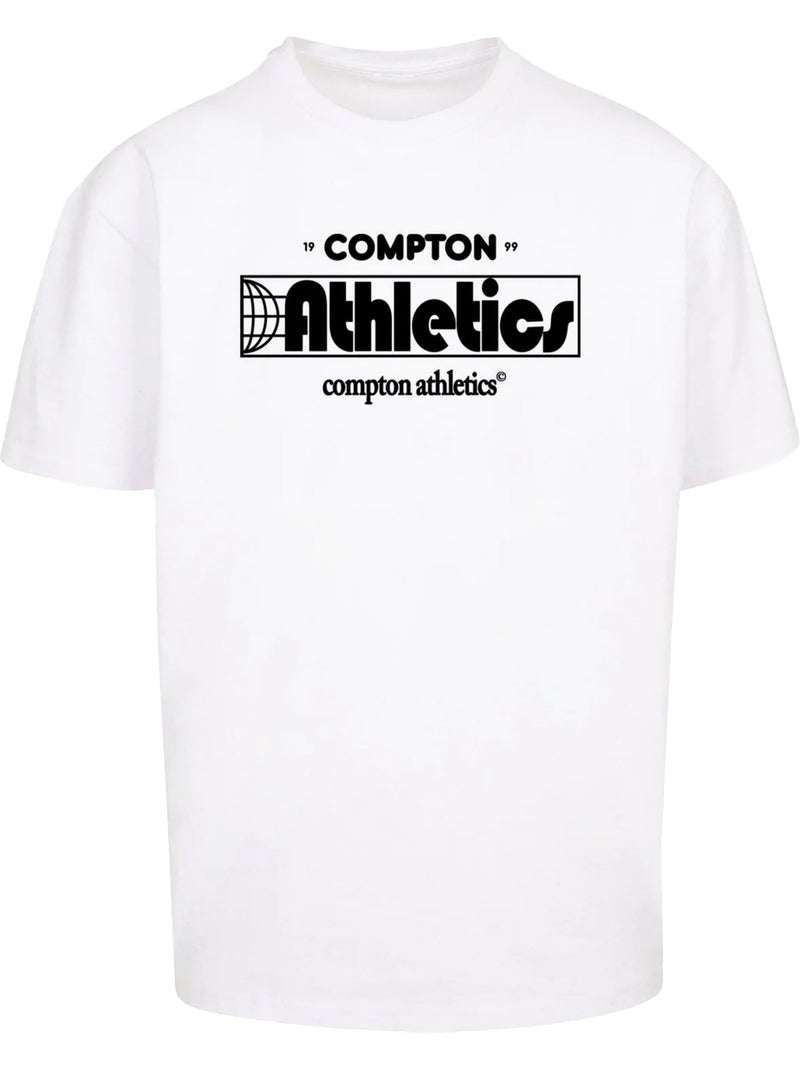 T-shirt compton athletic club - mister tee Blanc - Kiabi