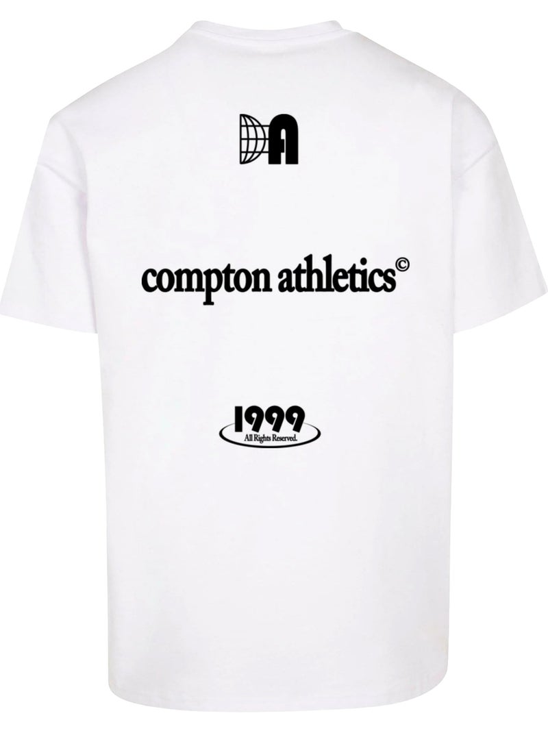T-shirt compton athletic club - mister tee Blanc - Kiabi