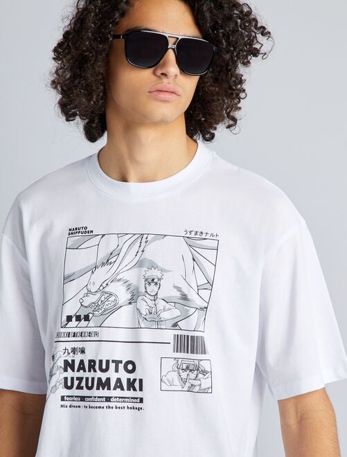 T-shirt confort en coton 'Naruto' - Kiabi