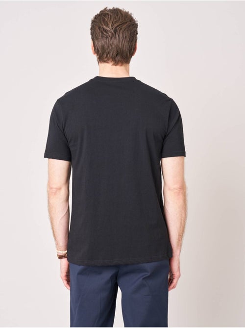 T-shirt confort homme en 100% coton imprimé chien lunettes 'Deeluxe' - Kiabi