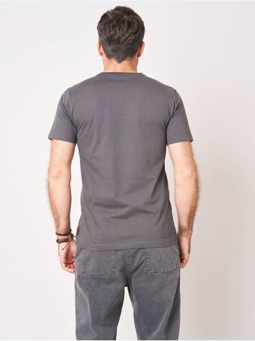 T-shirt confort homme en 100% coton imprimé guitare 'Deeluxe' - Kiabi