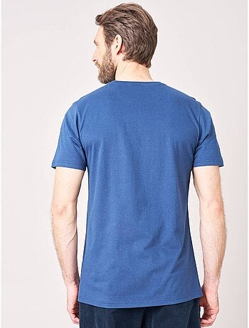 T-shirt confort homme en coton imprimé voiture & chiens 'deeluxe'