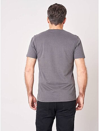 T-shirt confort homme en coton imprimé voiture & chiens 'deeluxe'