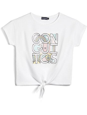 T-shirt conguitos arcoiris