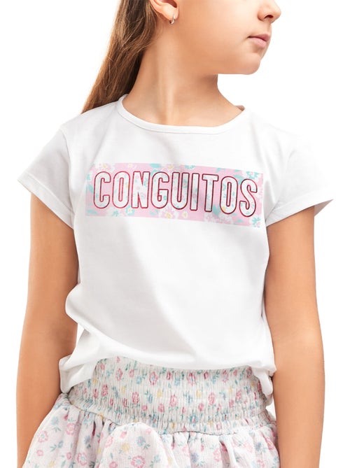 T-shirt conguitos - Kiabi