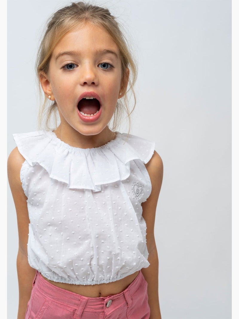 T-shirt conguitos Blanc - Kiabi