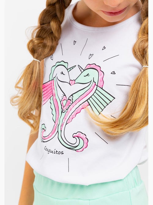 T-shirt conguitos - Kiabi