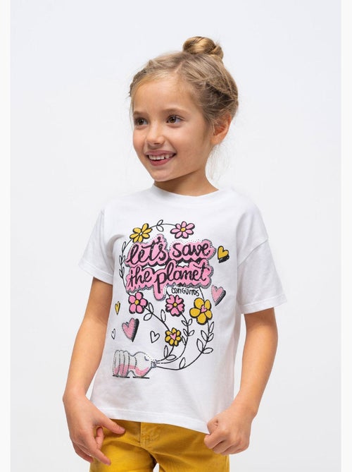 T-shirt conguitos - Kiabi