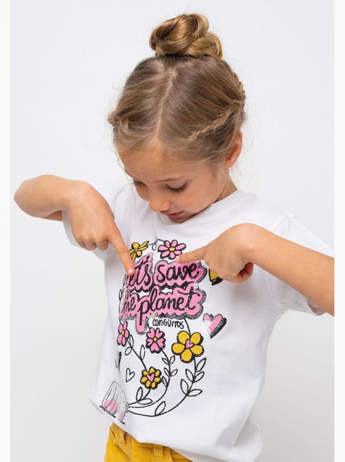 T-shirt conguitos - Kiabi