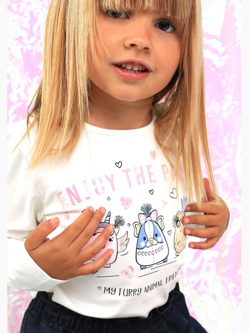 T-shirt conguitos - Kiabi