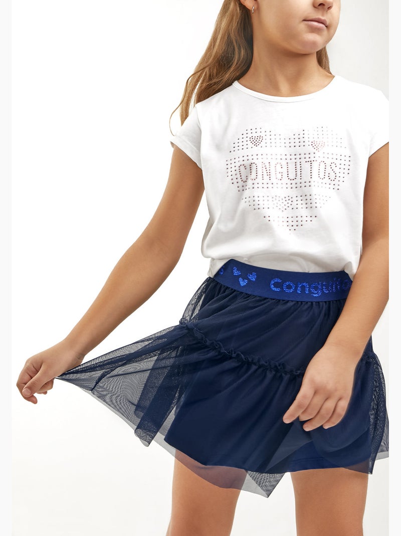 T-shirt conguitos Blanc - Kiabi
