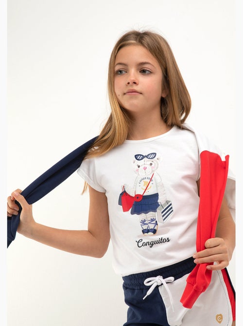 T-shirt conguitos - Kiabi