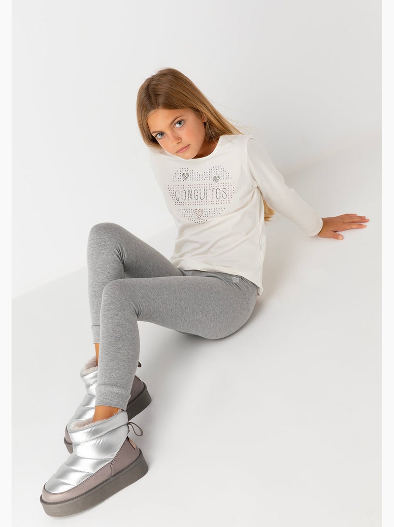 T-shirt conguitos Blanc - Kiabi