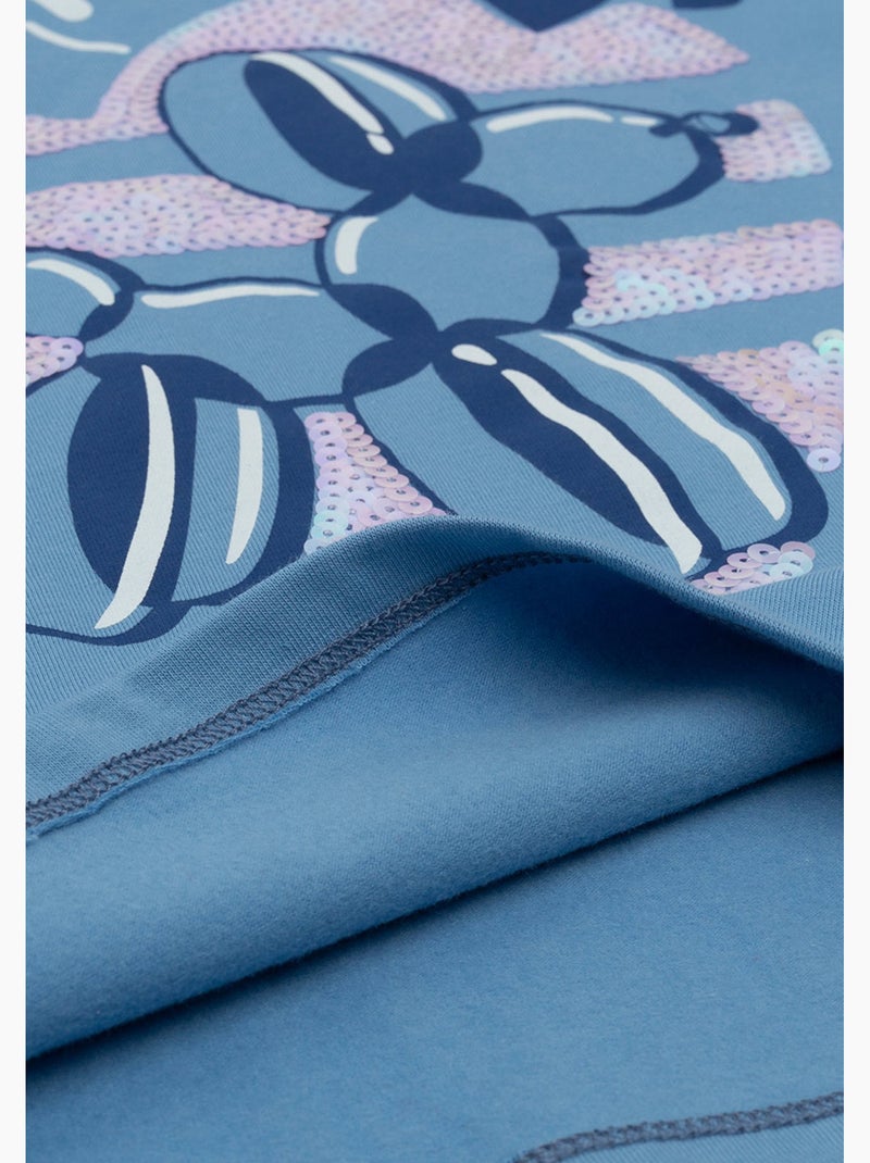 T-shirt conguitos Bleu roi - Kiabi