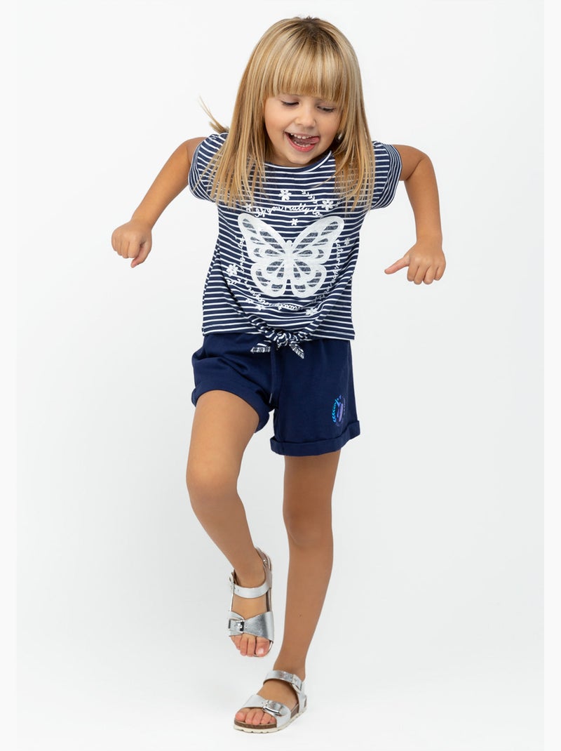 T-shirt conguitos Bleu roi - Kiabi