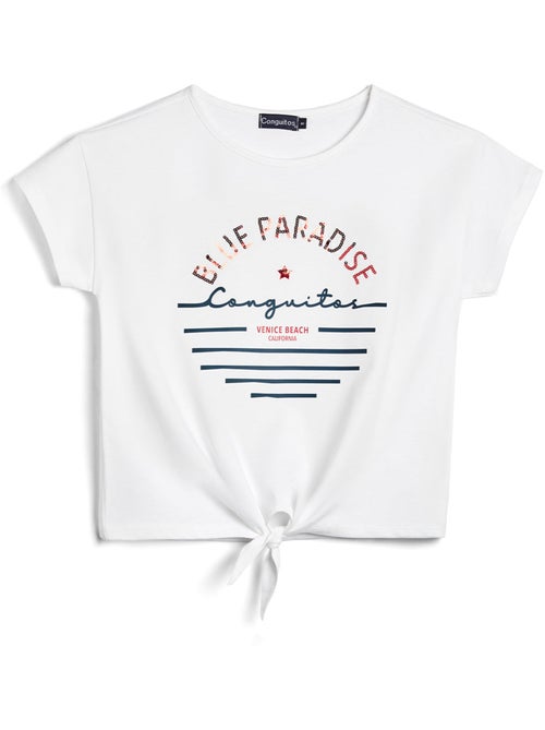 T-shirt conguitos california - Kiabi