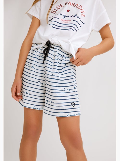 T-shirt conguitos california - Kiabi